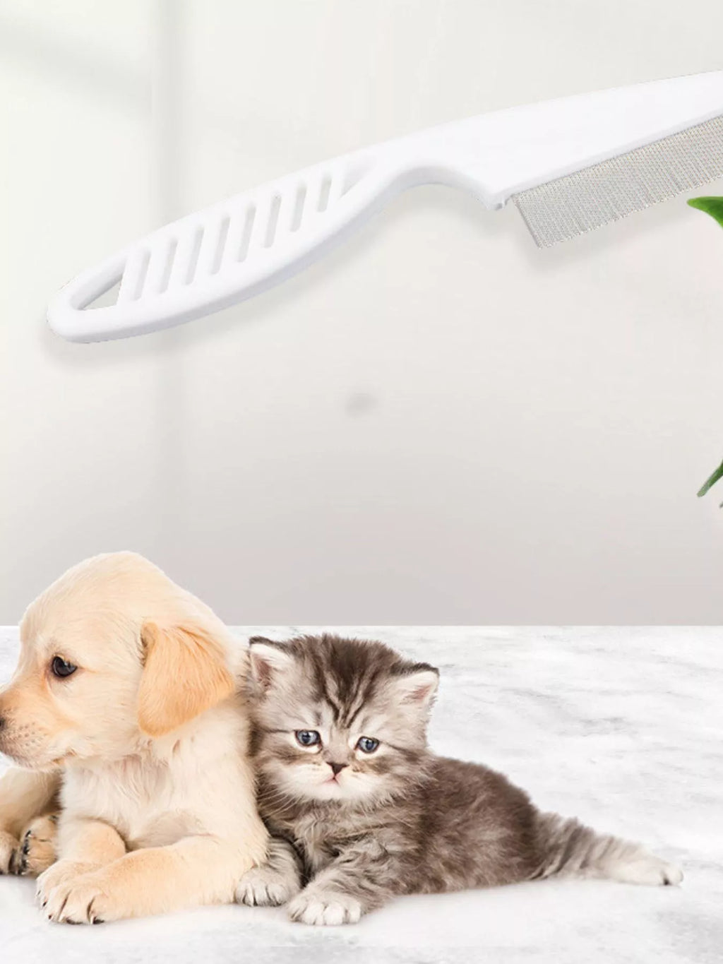 Fast Shipping：pet combFine Tooth Pet Hair Remover Comb