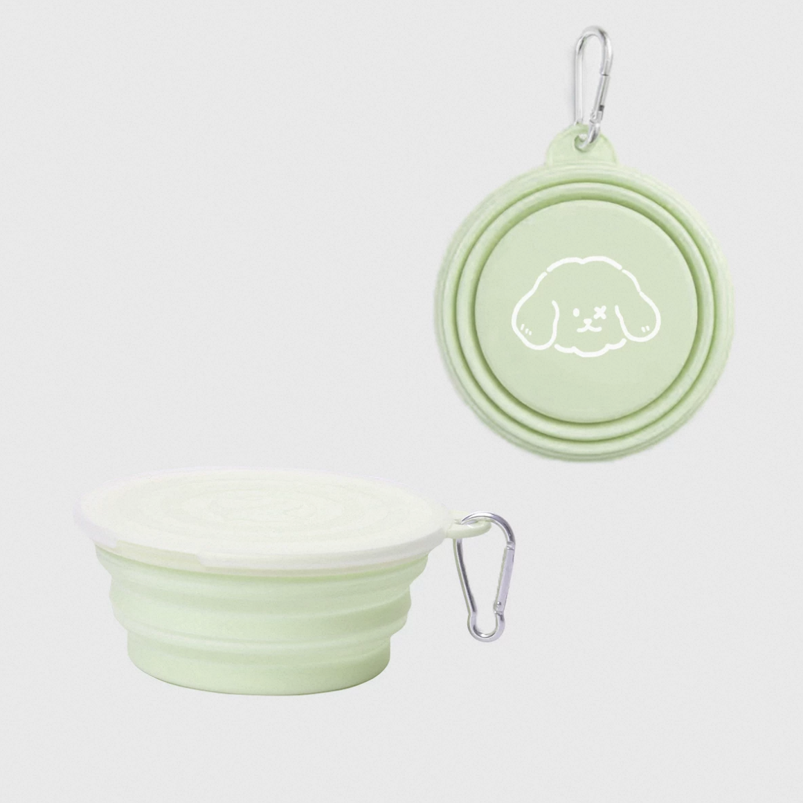 Fast Shipping：Single Foldable Pet Travel Bowl by Milou & Lumi
