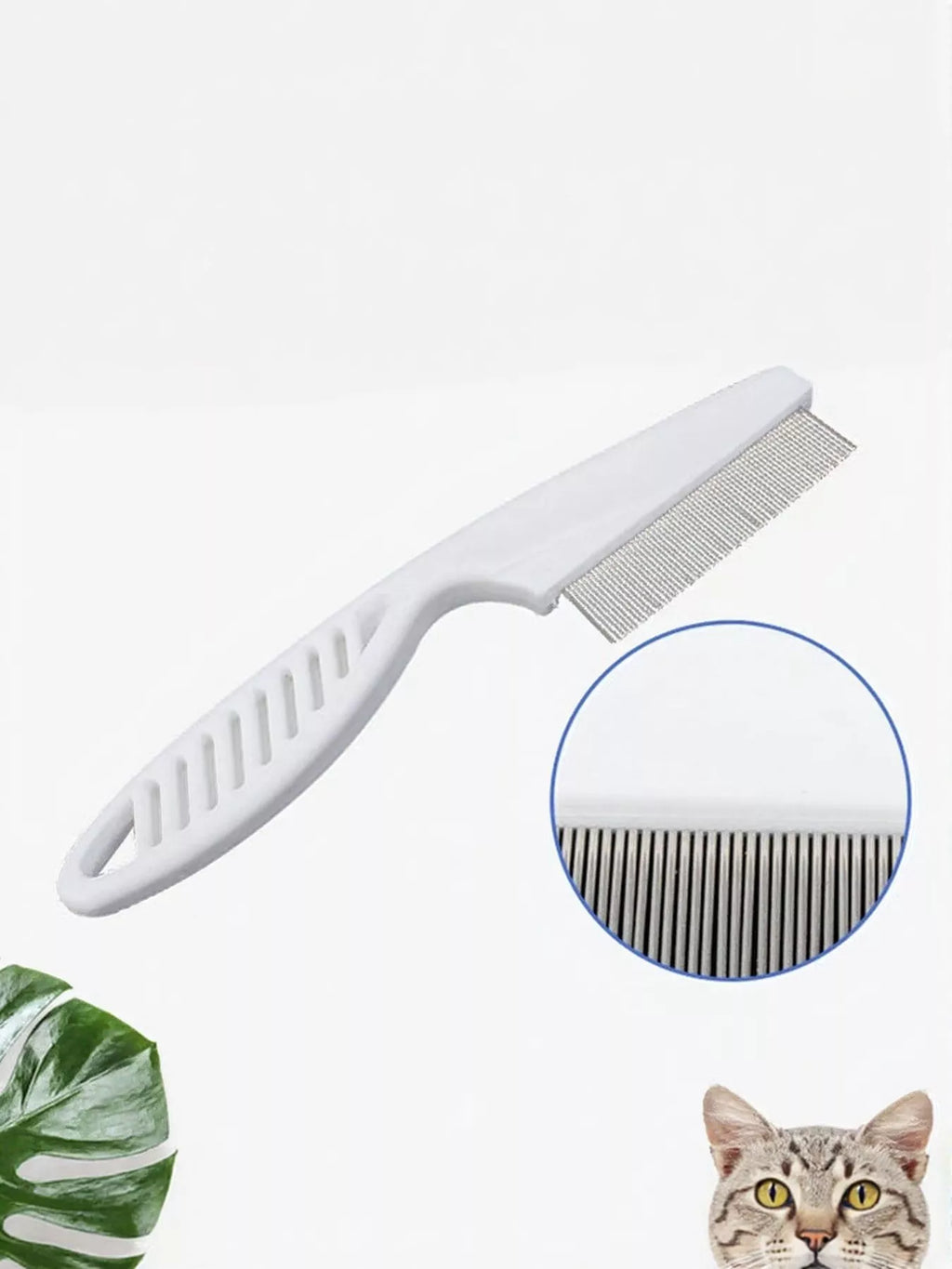 Fast Shipping：pet combFine Tooth Pet Hair Remover Comb