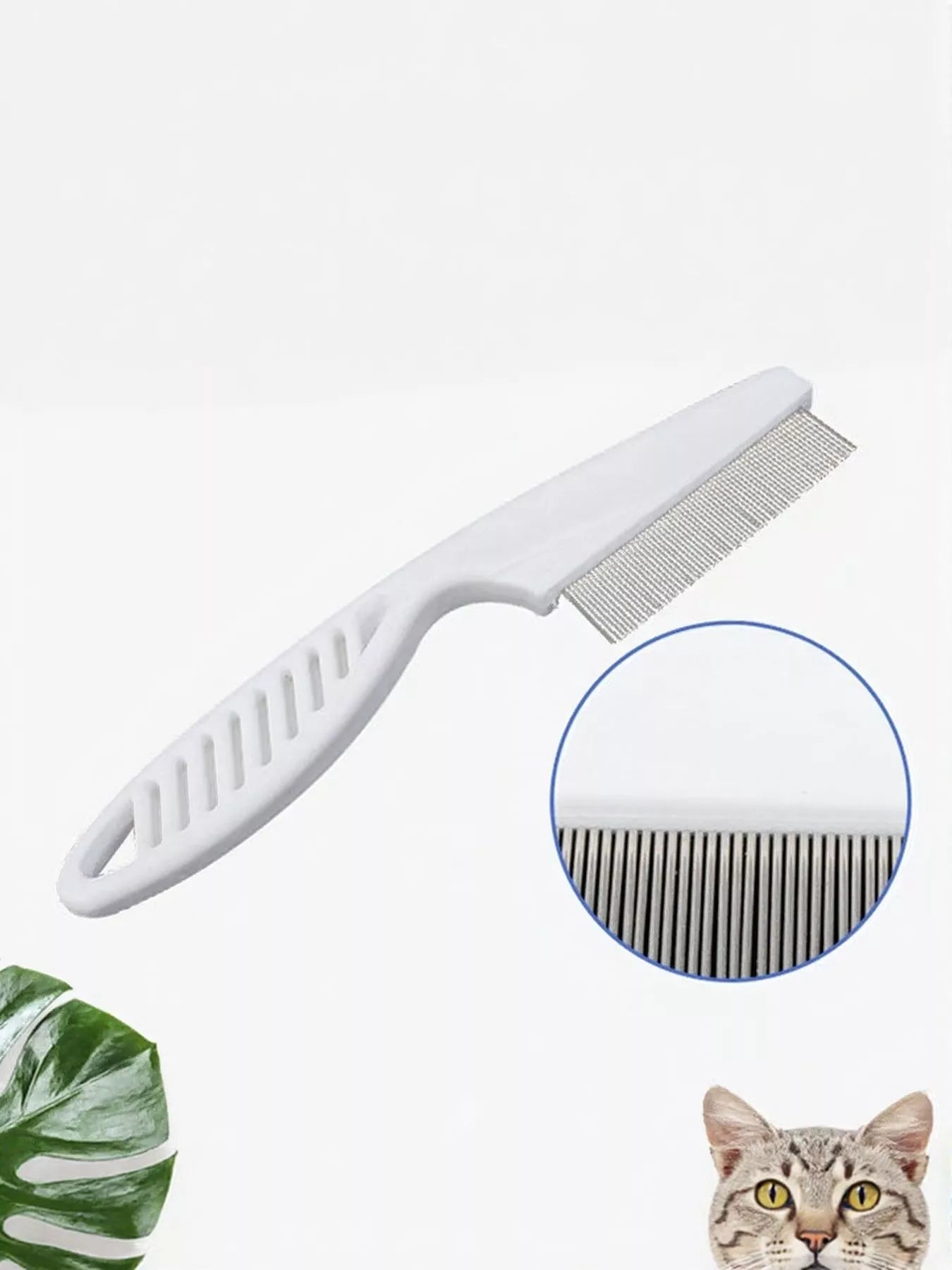 Fast Shipping：pet combFine Tooth Pet Hair Remover Comb