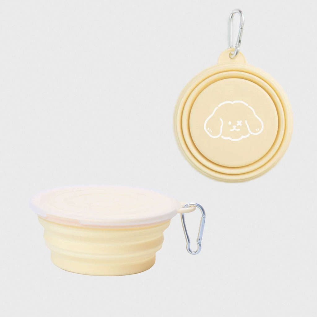 Fast Shipping：Single Foldable Pet Travel Bowl by Milou & Lumi