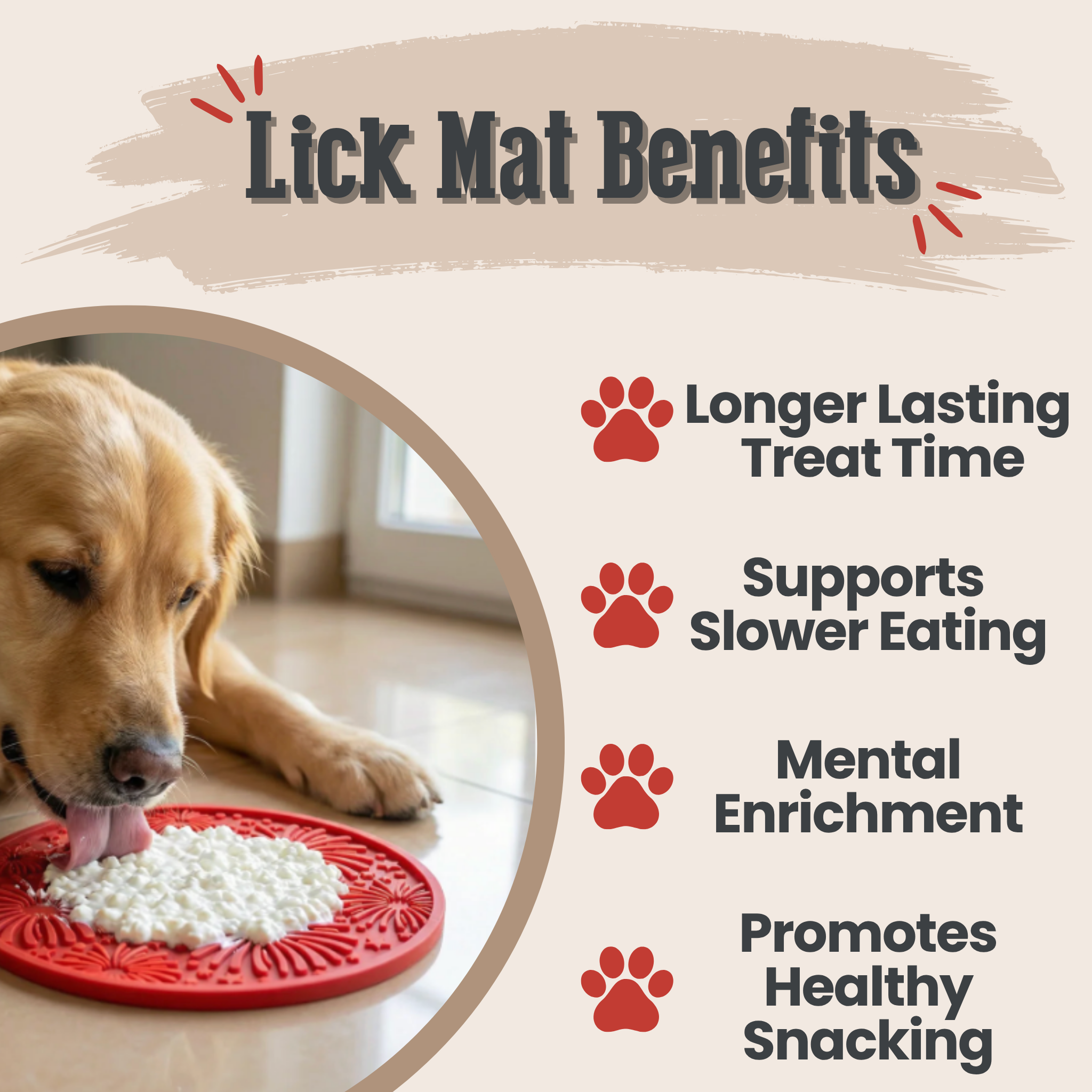 Fast Shipping：Dog Lick Mats with Suction Cups