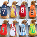 Soccer Dog Jersey World Cup Collection: Lightweight Mesh Pet Clothes for Small to Large Dogs & Cats – Argentina, Portugal, France & More