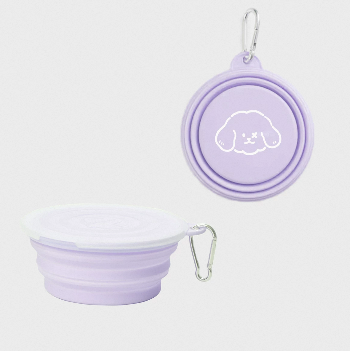 Fast Shipping：Single Foldable Pet Travel Bowl by Milou & Lumi