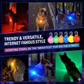 LED Pet Safety Light - High-Visibility Clip-On Night Light for Dog Collars & Harnesses | Anti-Lost Glowing Pendant for Night Walking | Weatherproof Dog & Cat Safety Tracker Light