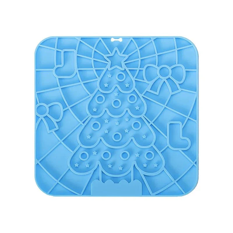 Silicone Lick Mat for Dogs & Cats – Anxiety Relief Slow Feeder