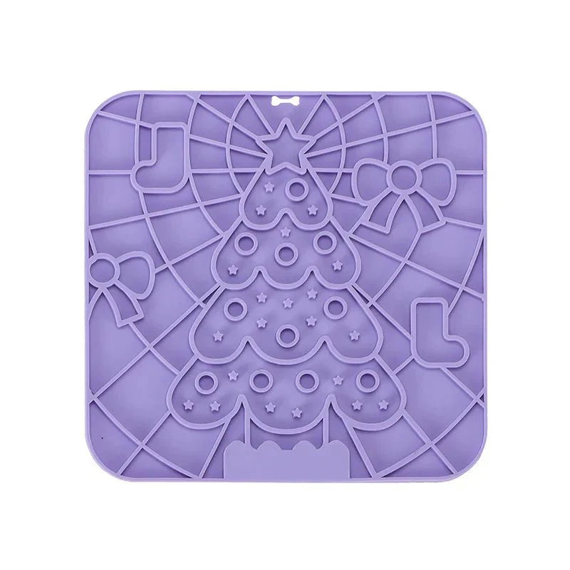 Silicone Lick Mat for Dogs & Cats – Anxiety Relief Slow Feeder