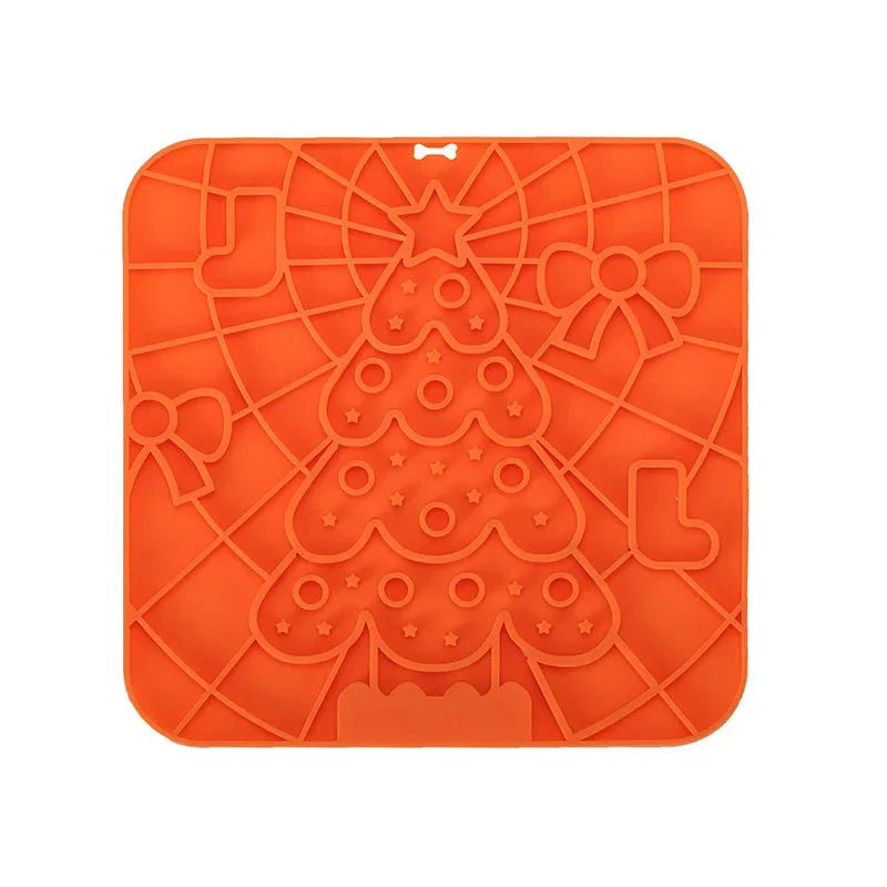 Silicone Lick Mat for Dogs & Cats – Anxiety Relief Slow Feeder