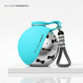 Portable Stainless Steel Dog Water Bottle - Foldable Sphere Travel Drinker for Small Dogs & Cats | Leak-Proof 304 Stainless Steel Outdoor Pet Water Dispenser